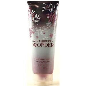 Bath & Body Works WINTERBERRY WONDER Body Cream Lotion Moisturizer 8oz